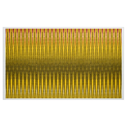 Ethnic Geometric Gold Stoff (Yard (91,4 cm))