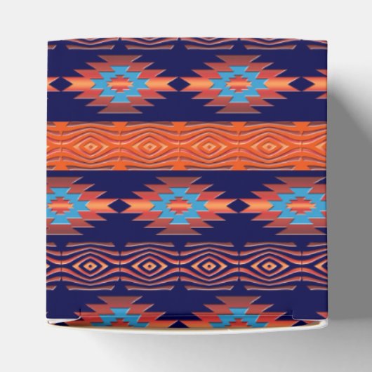 Ethnic Geometric Southwestern Geschenkschachtel (Oben)