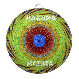 Ethnic haben einen schönen Tag und eine bessere Na Dartscheibe