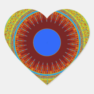 Ethnic haben einen schönen Tag und eine bessere Na Herz-Aufkleber