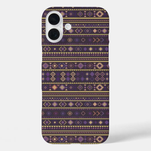 Ethnic Horizon Streifen Case-Mate iPhone Hülle (Rückseite)