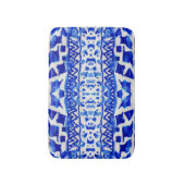 Ethnic Indigo Arrow Indianermuster Badematte (Vorderseite Vertikal)