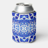 Ethnic Indigo Arrow Indianermuster Dosenkühler (Kanne Rückseite)