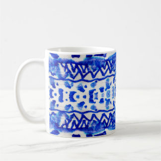 Ethnic Indigo Arrow Indianermuster Kaffeetasse