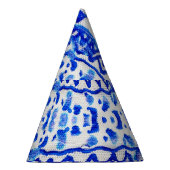 Ethnic Indigo Arrow Indianermuster Partyhütchen (Rechts)