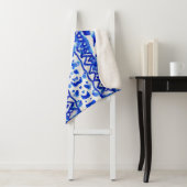 Ethnic Indigo Arrow Indianermuster Sherpadecke (Beispiel)