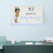 Ethnic Little Prince Vintag Baby Boy Crown Banner (Messeveranstaltung)