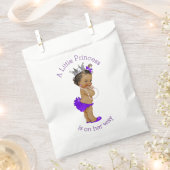 Ethnic Little Princess Baby Dusche Lila Geschenktütchen (Ausgeschnitten)