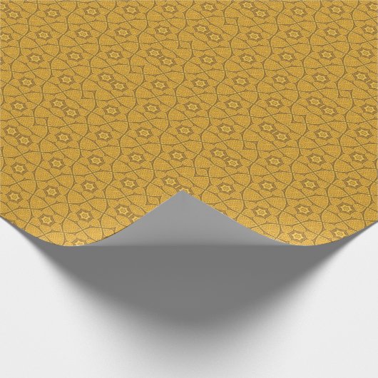 Ethnic modern geometric pattern geschenkpapier (Ecke)