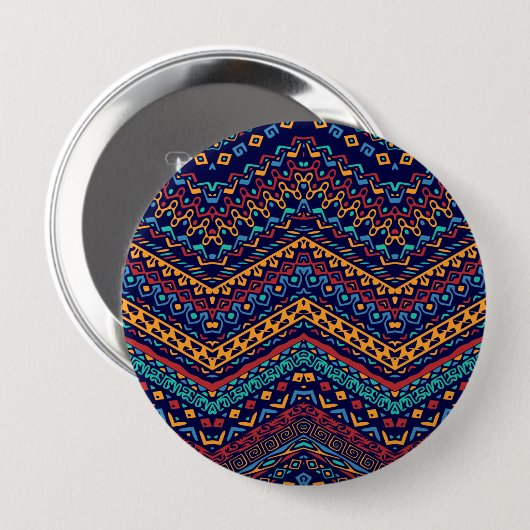 Ethnic Motifs Button (Vorne & Hinten)
