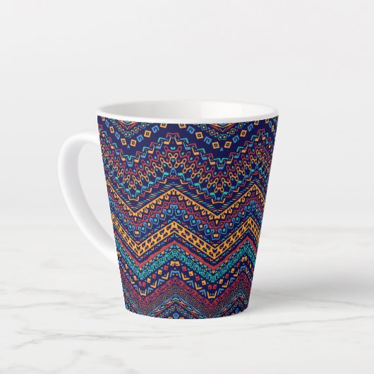 Ethnic Motifs Milchtasse (Linke Ecke)