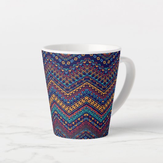 Ethnic Motifs Milchtasse (Rechte Ecke)