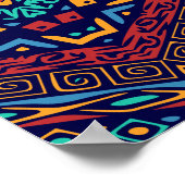 Ethnic Motifs Poster (Ecke)