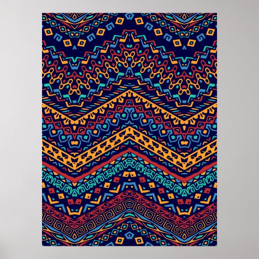 Ethnic Motifs Poster (Vorne)