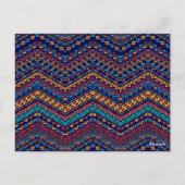 Ethnic Motifs Postkarte (Rückseite)