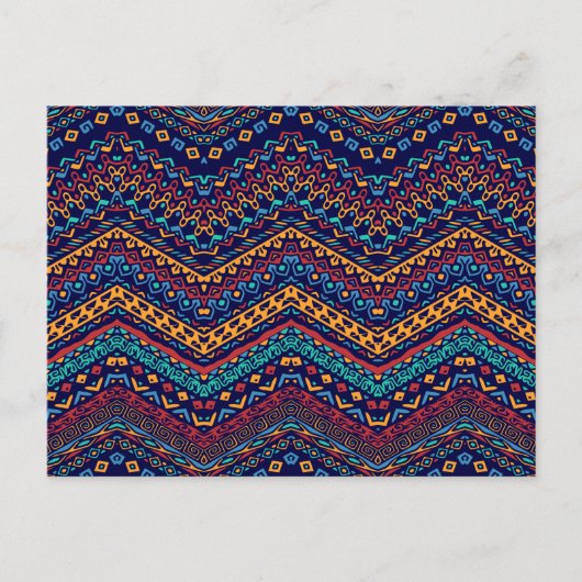 Ethnic Motifs Postkarte (Vorderseite)