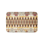 Ethnic Mughal: Blumenmuster Badematte (Vorderseite)