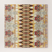 Ethnic Mughal: Blumenmuster Puzzle (Horizontal)
