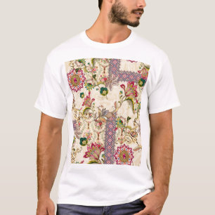 Ethnic Mughal Floral Paisley T-Shirt