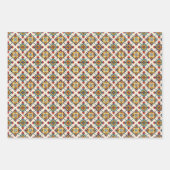 Ethnic Navajo Tribal Geometric Seamless Pattern Geschenkpapier Set (Vorderseite 3)