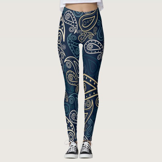 Ethnic Paisley Leggings (Vorderseite)
