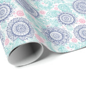 Ethnic Paisley Pattern Geschenkpapier (Rolleneckpunkt)