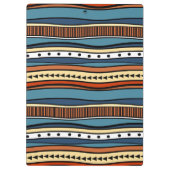 Ethnic Pattern Clipboard Klemmbrett (Rückseite)