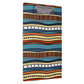 Ethnic Pattern Clipboard Klemmbrett (Rechts)