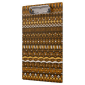 Ethnic Pattern Clipboard Klemmbrett (Links)