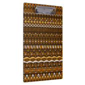 Ethnic Pattern Clipboard Klemmbrett (Rechts)