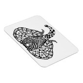 Ethnic Pattern Elephant Magnet (Rechte Seite)