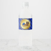 Ethnic Prince Baby Dusche Wasserflaschen Etiketten (Vorderseite)