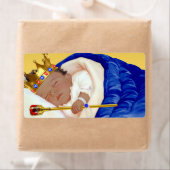 Ethnic Prince Baby Dusche Wasserflaschen Etiketten (Insitu)