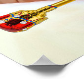 Ethnic Prince Baby Duschzeichen Poster (Ecke)