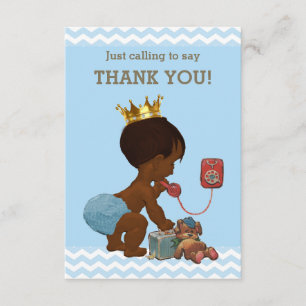 Ethnic Prince on Phone Danke Chevrons