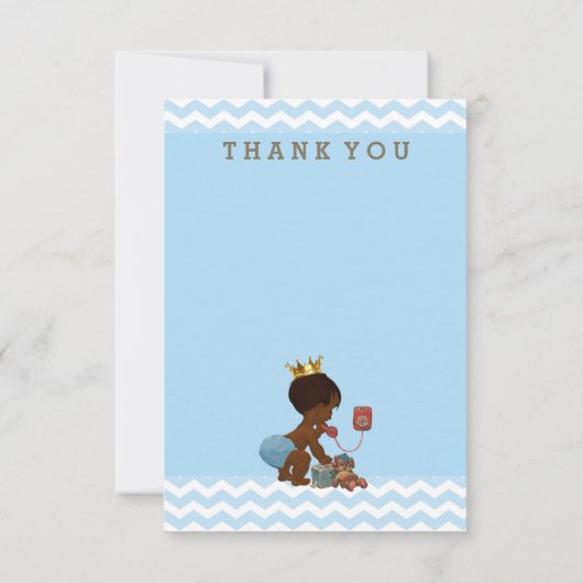 Ethnic Prince on Phone Danke Chevrons (Rückseite)