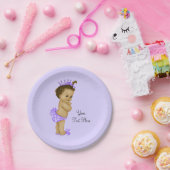 Ethnic Princess Baby Dusche Pappteller (Party)