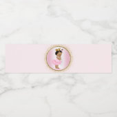 Ethnic Princess Baby Dusche Wasserflaschen Labels Wasserflaschenetikett (Einzelnes Label)