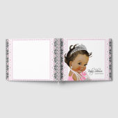 Ethnic Princess Baby Shower Guest Book Gästebuch (Voll)