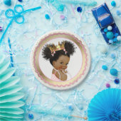 Ethnic Princess Baby Shower Paper Plate Pappteller (Party)