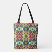 Ethnic seamless pattern. Ethnic boho ornament. Rep Tasche (Rückseite)