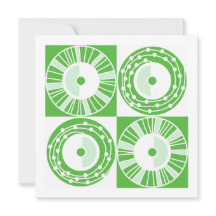 Ethnic Solar Mitte Jahrhundert moderne grüne weiße