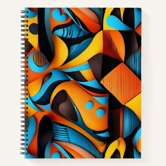 Ethnic Spiral Notizblock (Vorderseite)