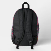 Ethnic Style Animal Muster Bedruckter Rucksack (Rückseite)