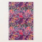 Ethnic Style Animal Muster | Monogramm Planer (Vorderseite)