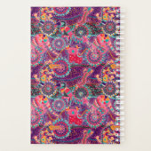 Ethnic Style Animal Muster | Monogramm Planer (Rückseite)