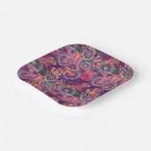 Ethnic Style Animal Muster Pappteller (Gewinkelt)