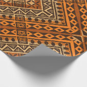 Ethnic Textile Tribal Pattern African Style Geschenkpapier (Ecke)