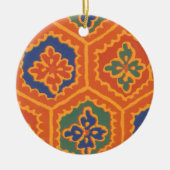 Ethnic Tile Muster Ornament (Vorne)