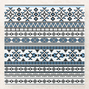Ethnic Triangle Geometric Navajo Muster Glasuntersetzer